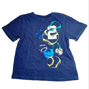 JUMPING BEANS Navy Baseball Tee